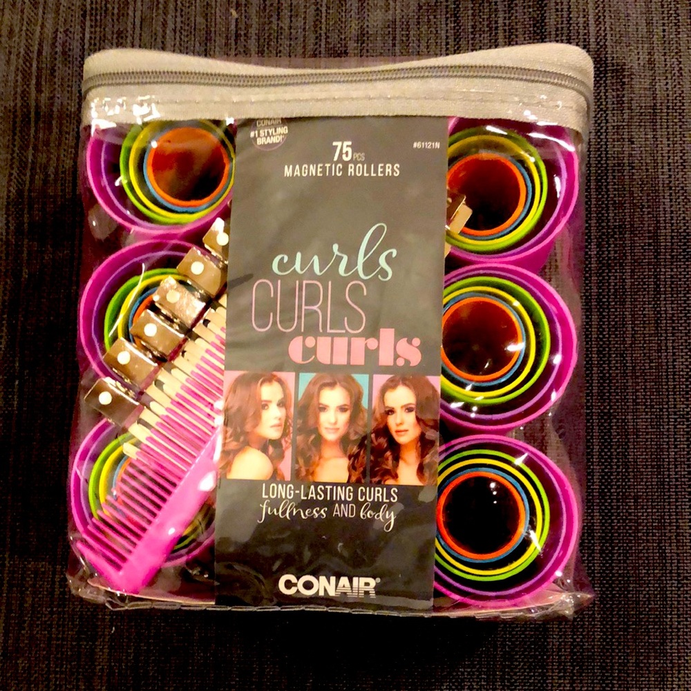 Magnetic hair rollers